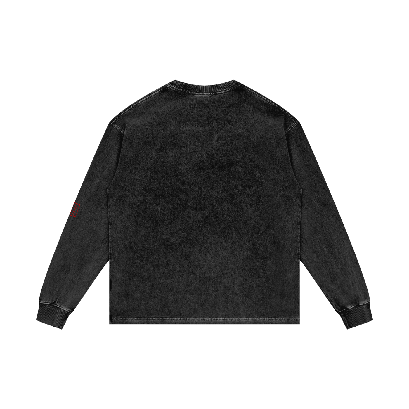 Acid Wash Oversize Long Sleeve T-Shirt