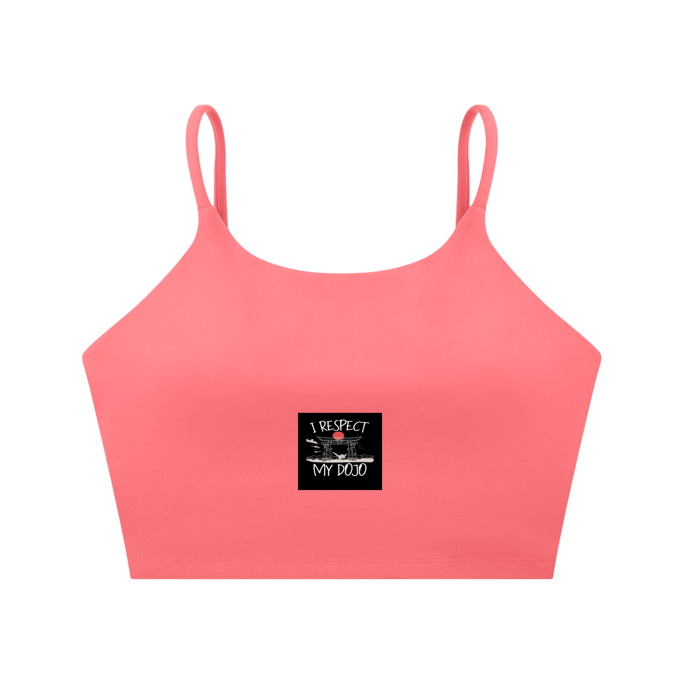 Spaghetti Strap Yoga Sports Bra