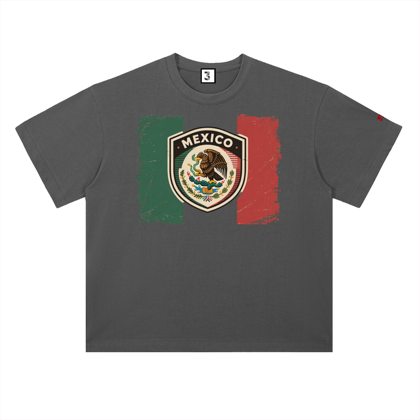 Heavyweight Drop Shoulder Cotton T-Shirt