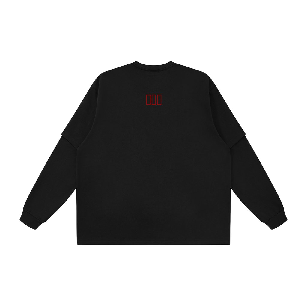 Unisex Layered Oversized T-Shirt