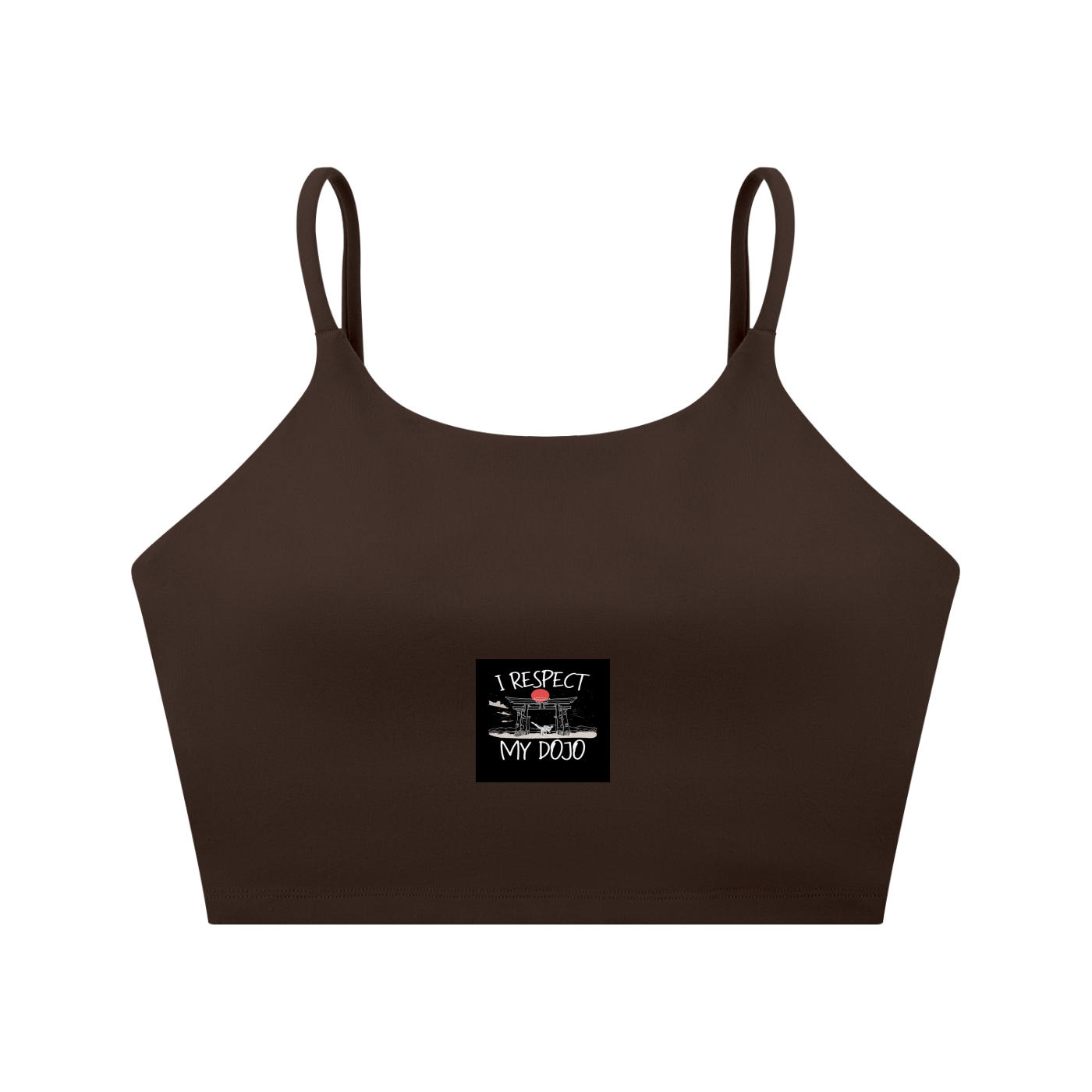 Spaghetti Strap Yoga Sports Bra
