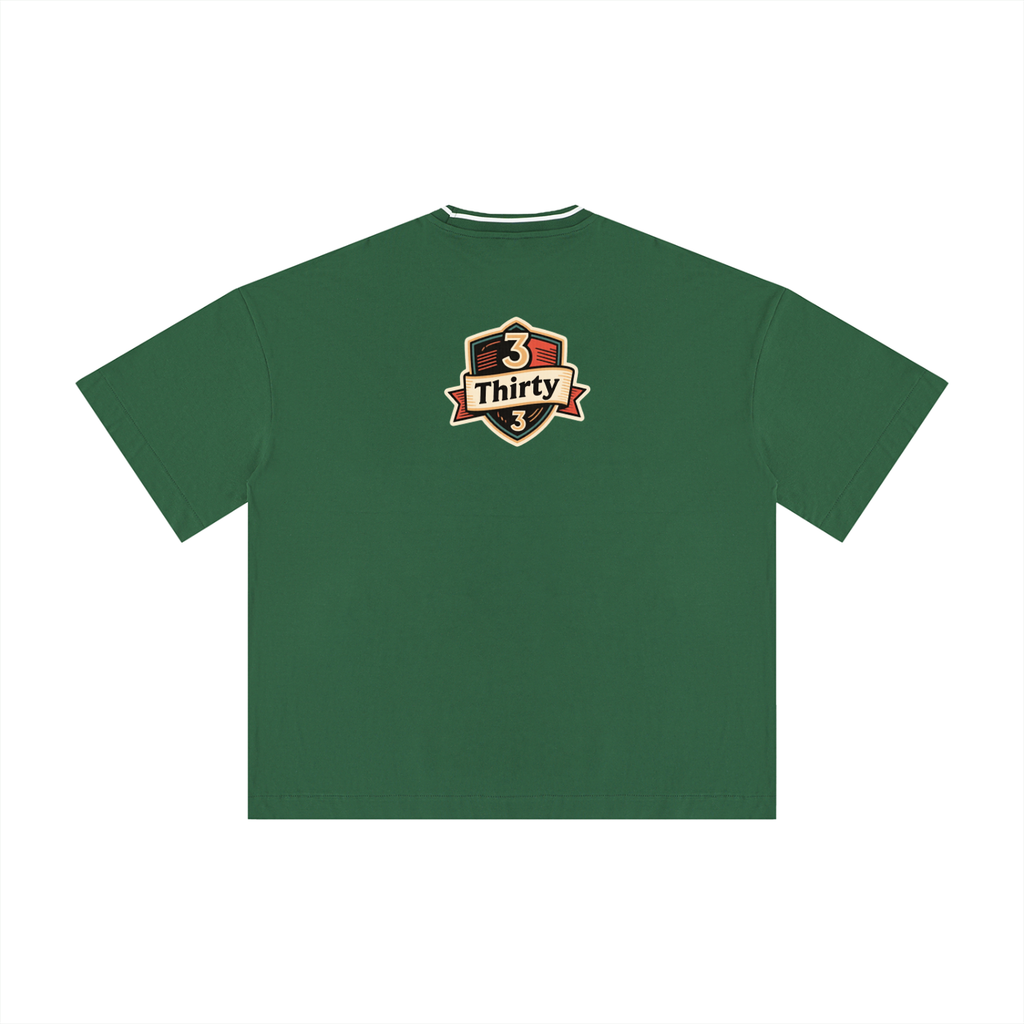 Unisex Boxy Ribbed T-Shirt