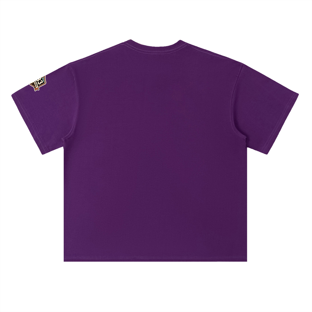 Heavyweight Drop Shoulder Cotton T-Shirt