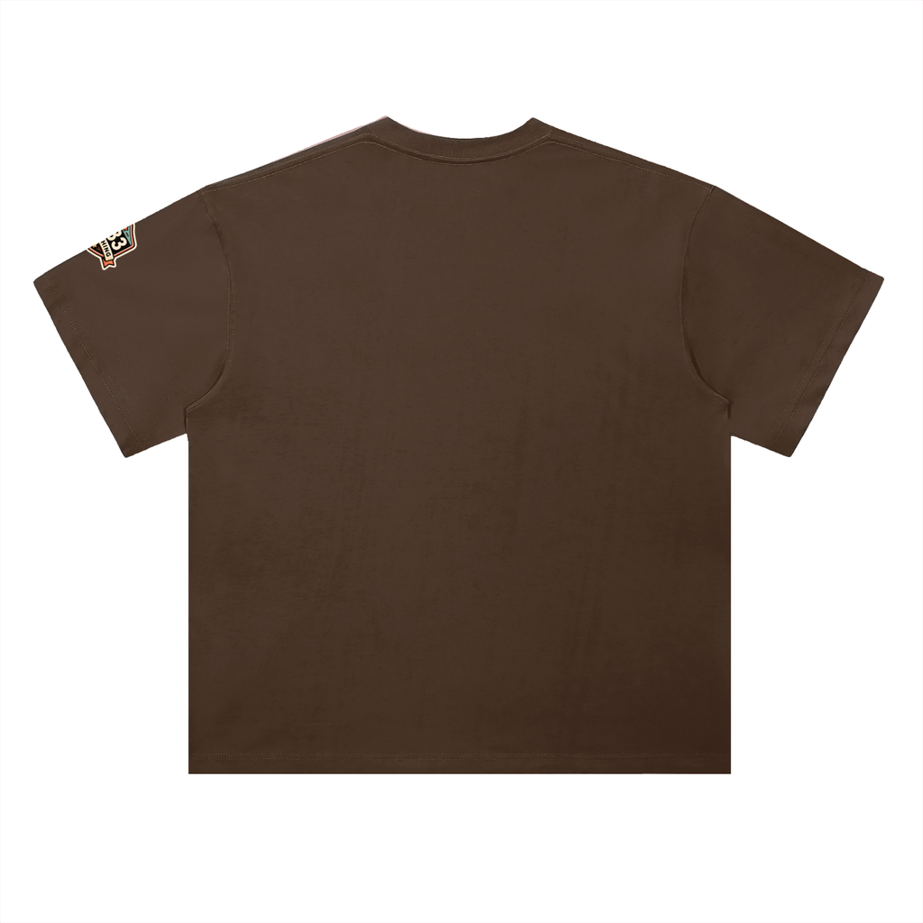 Heavyweight Drop Shoulder Cotton T-Shirt
