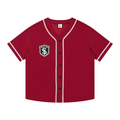 Contrast Piped Button-Up Jersey
