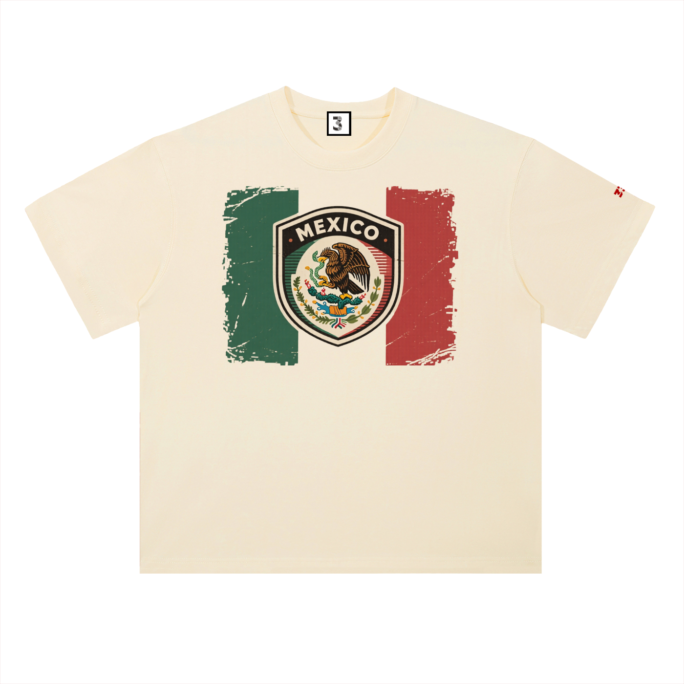 Heavyweight Drop Shoulder Cotton T-Shirt
