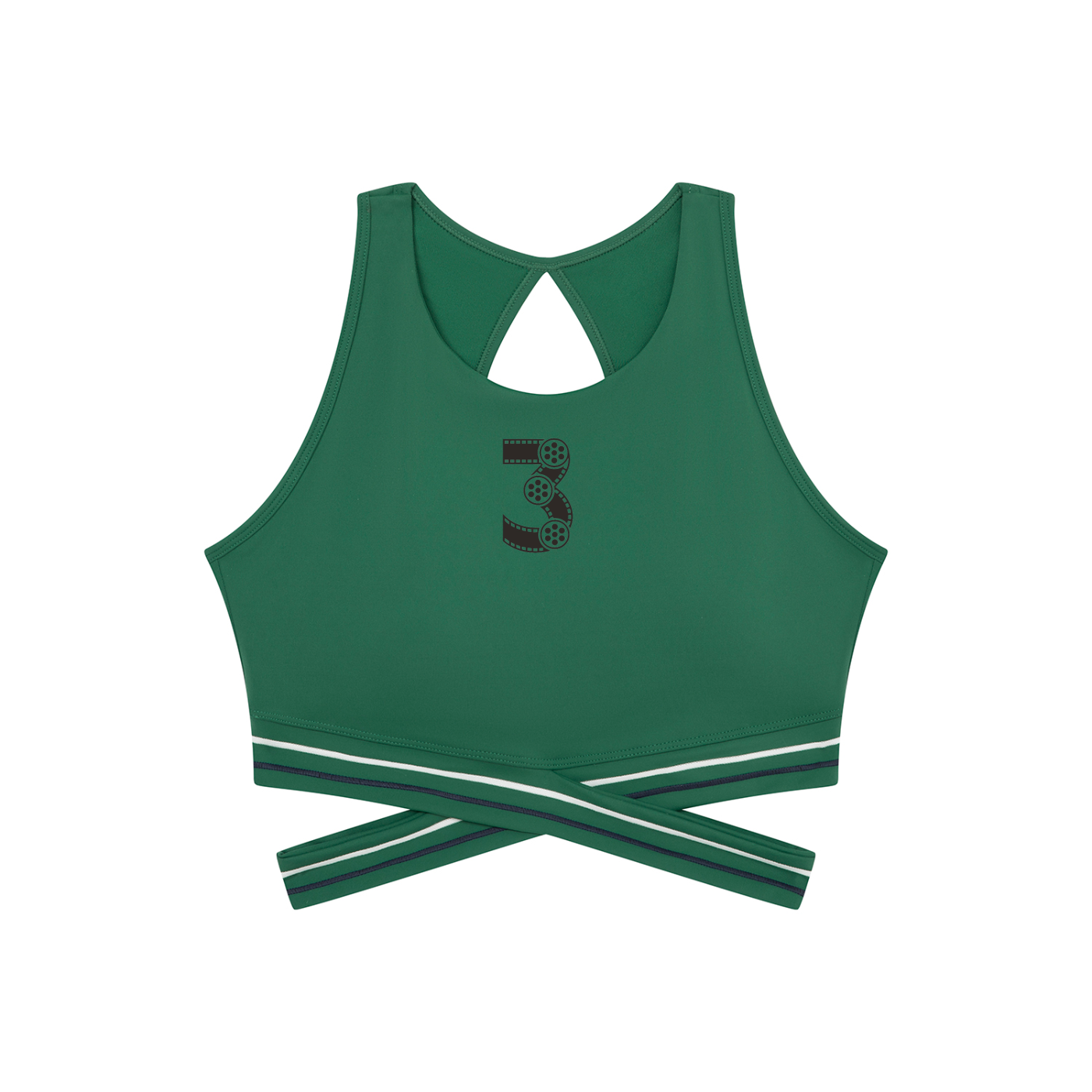 Women’s Criss-Cross Band Sports Bra