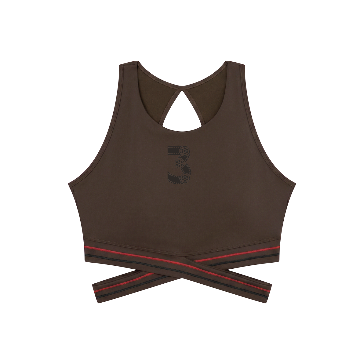 Women’s Criss-Cross Band Sports Bra