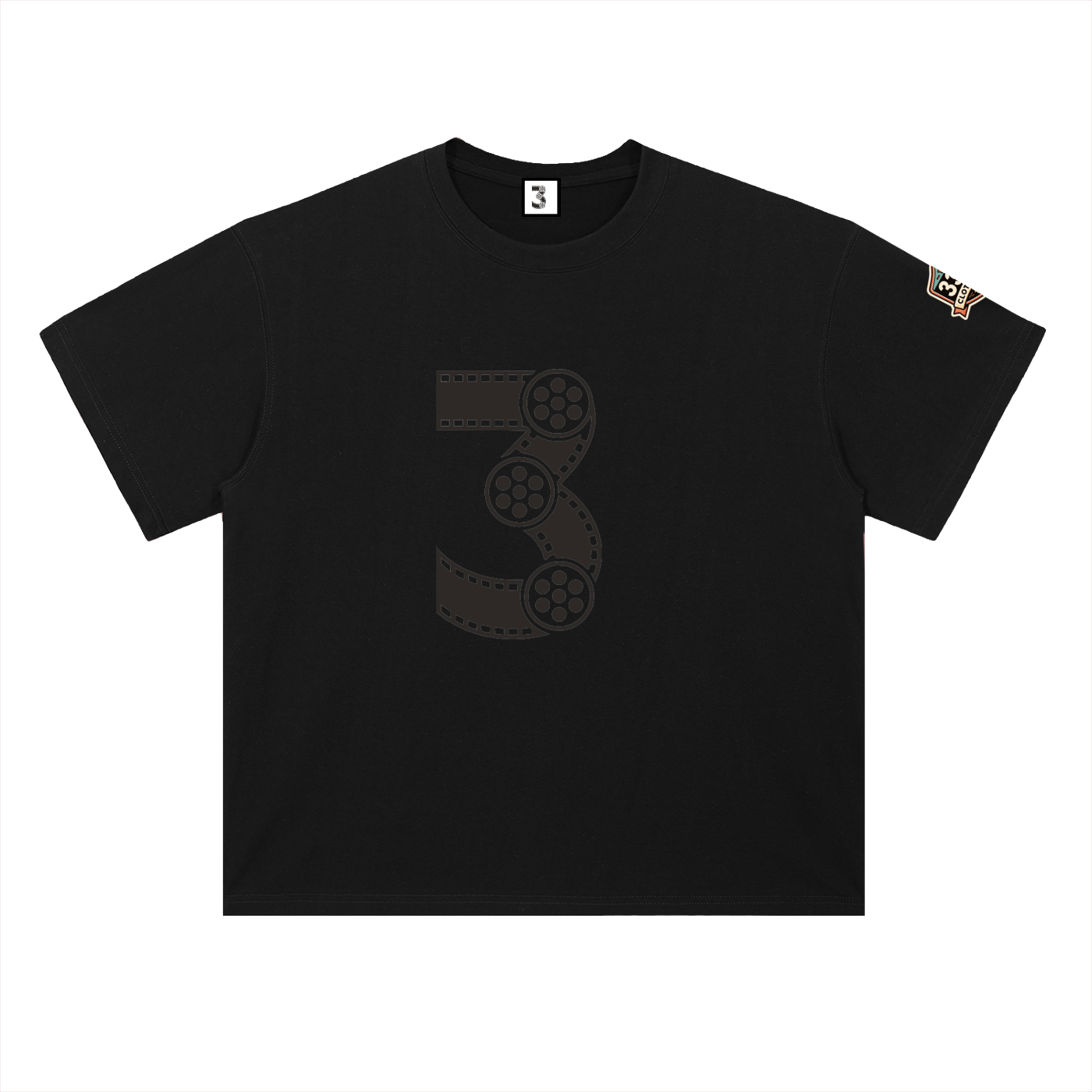 Heavyweight Drop Shoulder Cotton T-Shirt