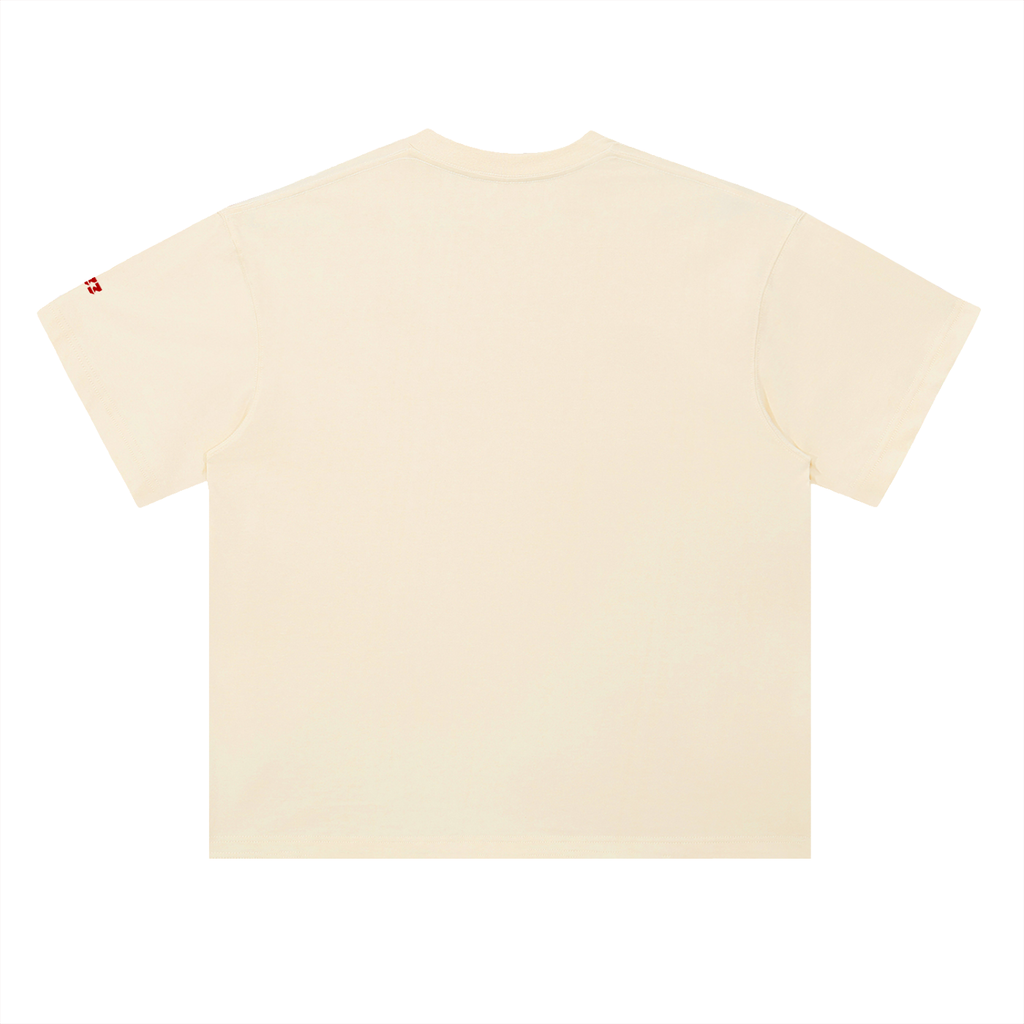 Heavyweight Drop Shoulder Cotton T-Shirt