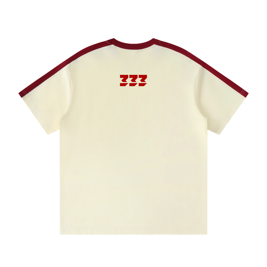 Unisex Colorblock Striped T-Shirt