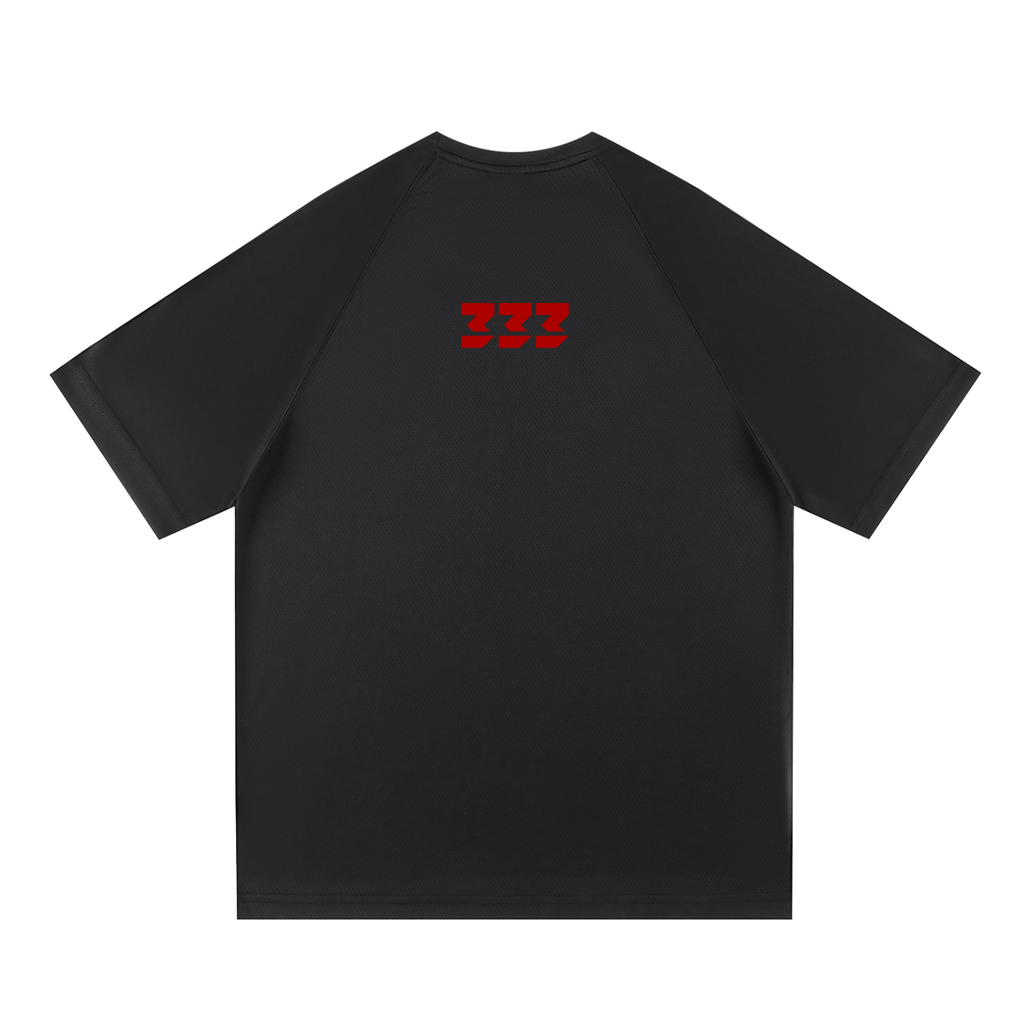 Raglan Sleeve Mesh T-Shirt
