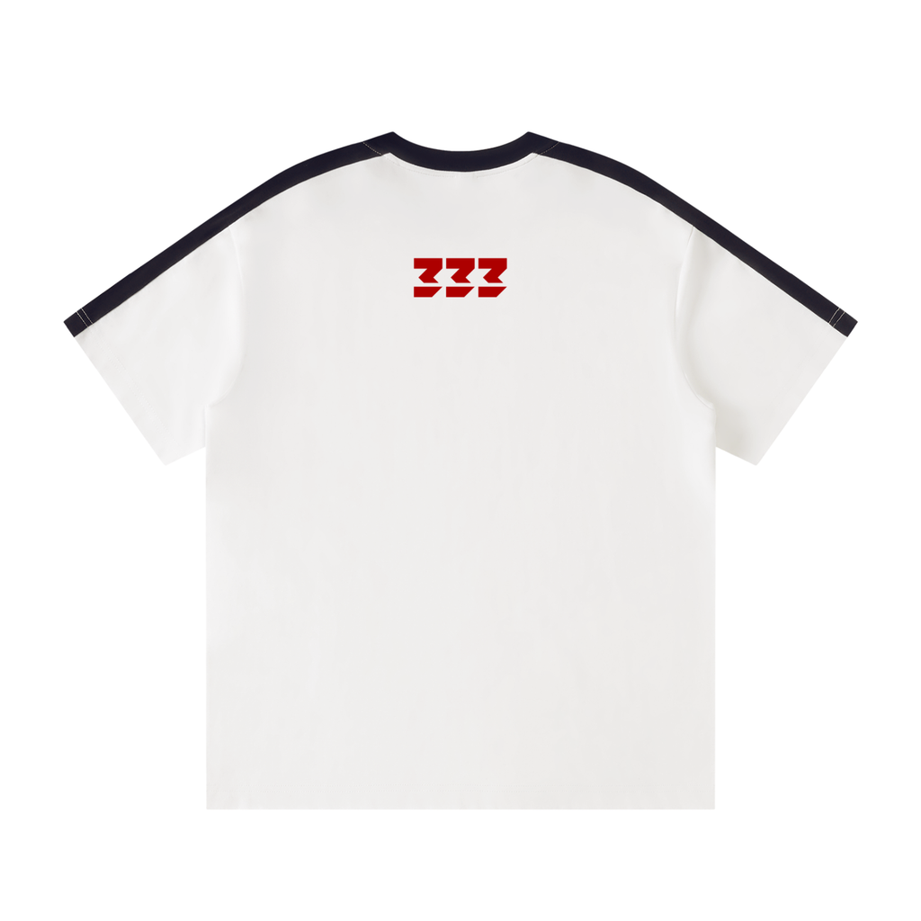 Unisex Colorblock Striped T-Shirt