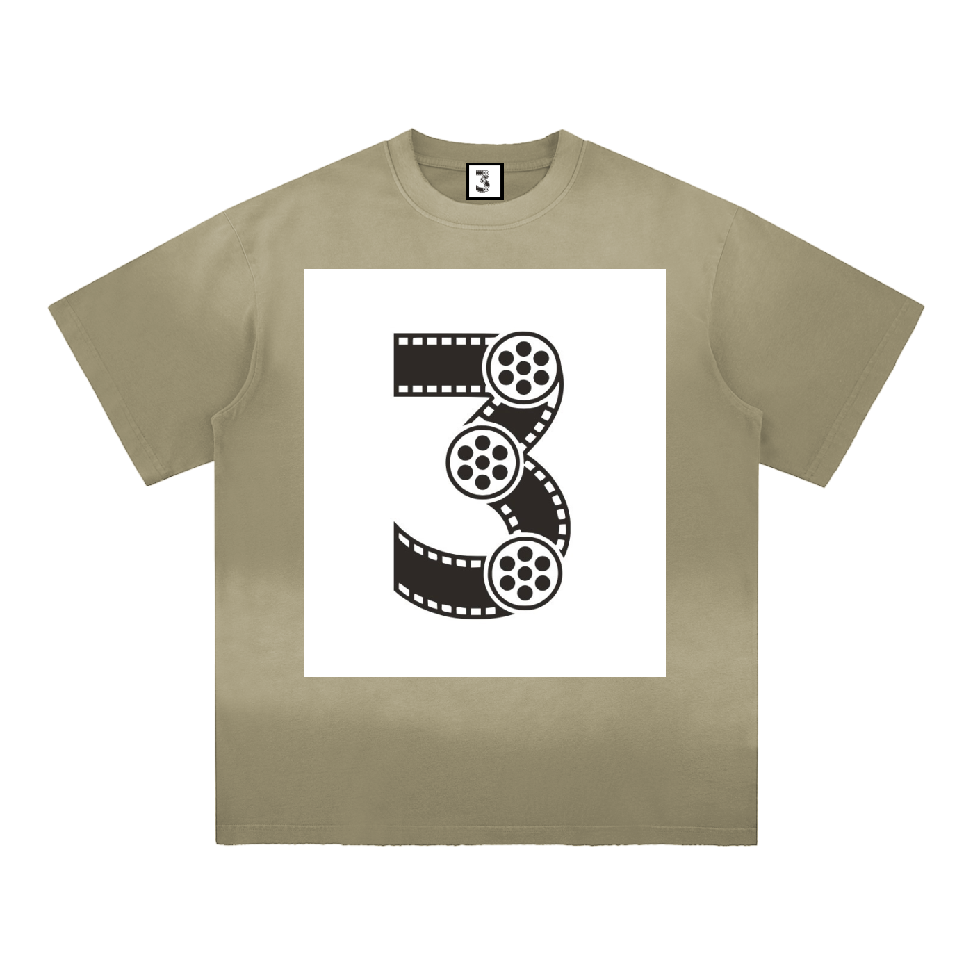 Sun Fade Hand-Frayed Cotton T-Shirt
