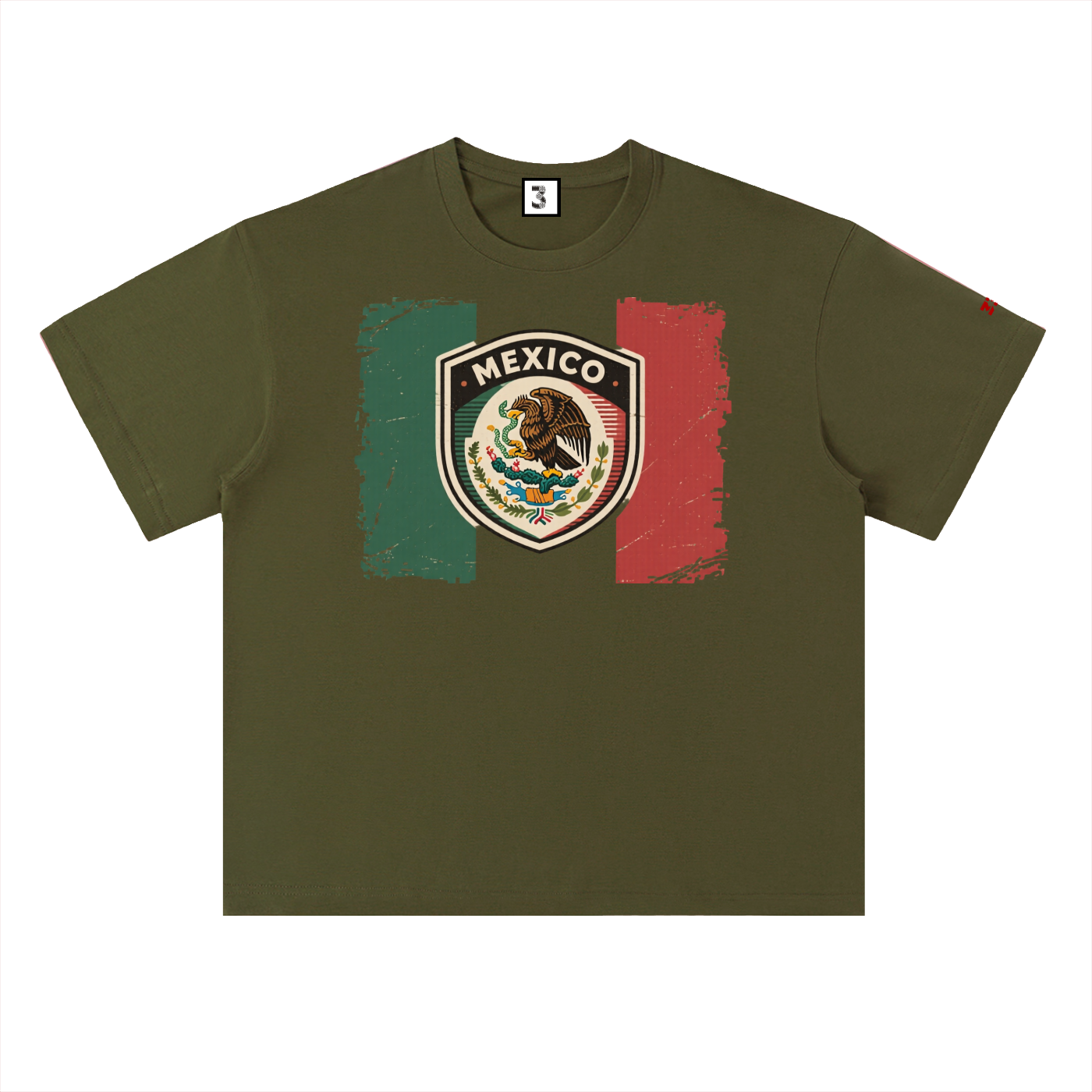 Heavyweight Drop Shoulder Cotton T-Shirt