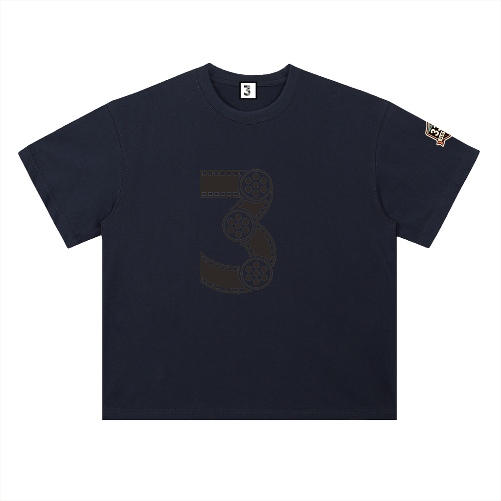 Heavyweight Drop Shoulder Cotton T-Shirt