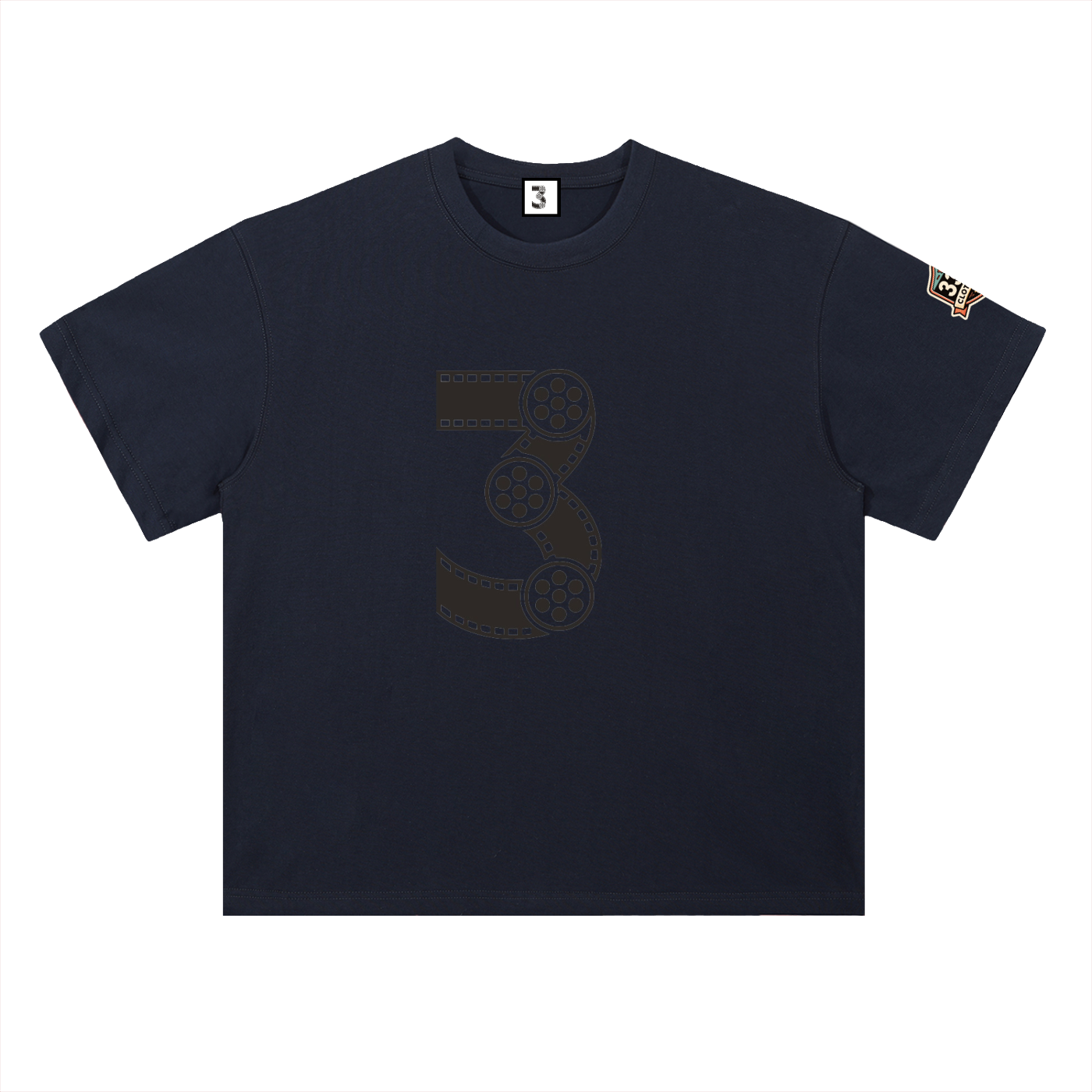 Heavyweight Drop Shoulder Cotton T-Shirt
