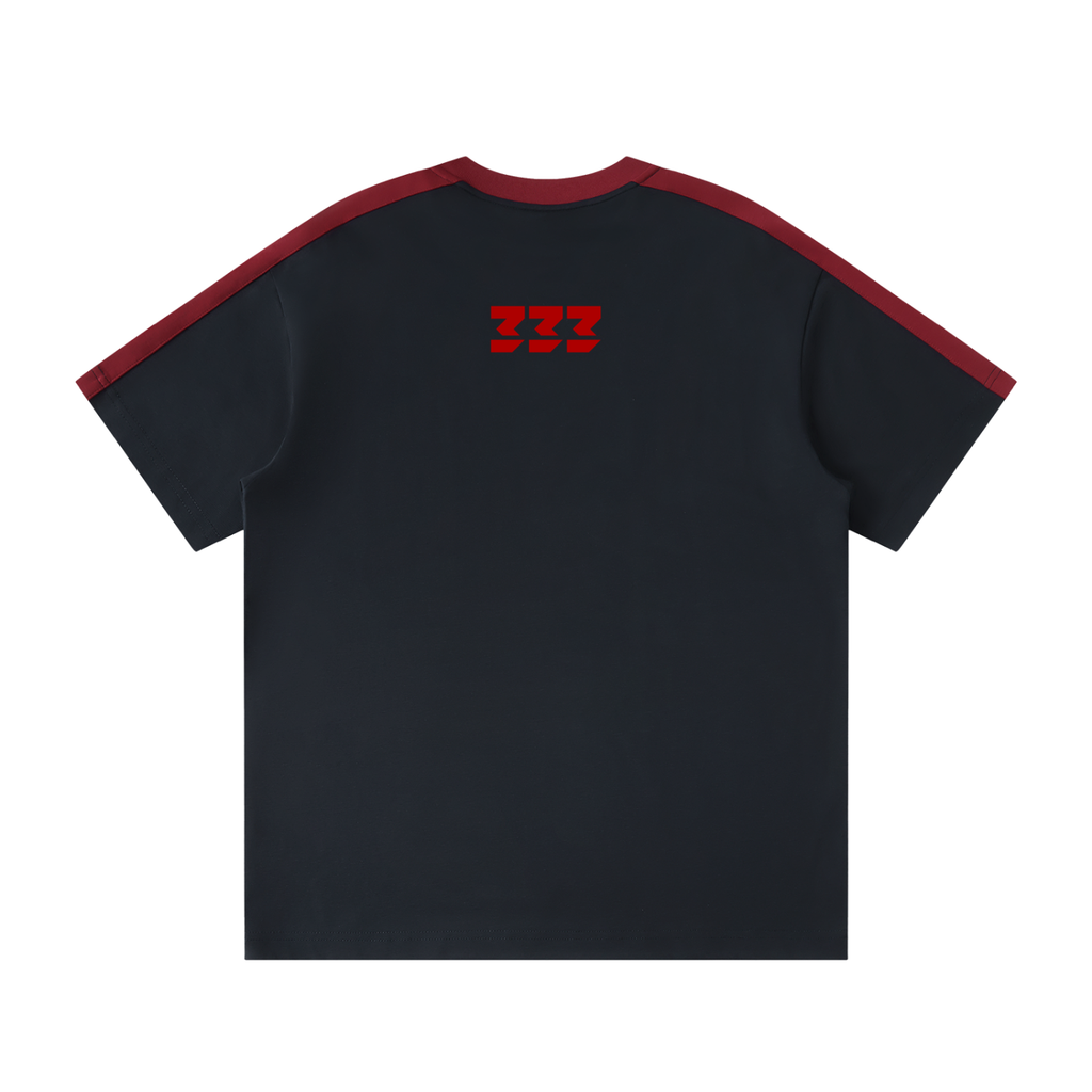Unisex Colorblock Striped T-Shirt