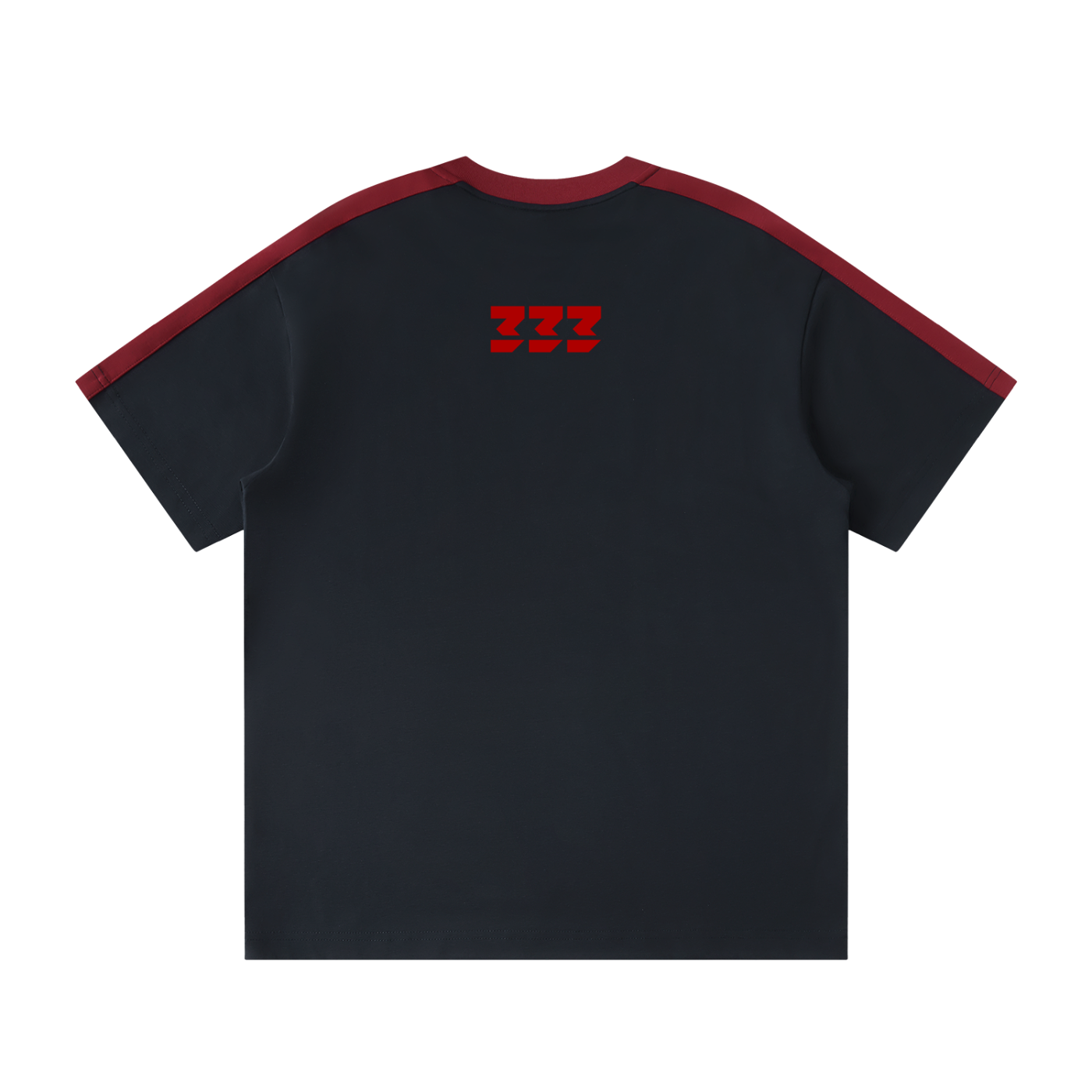 Unisex Colorblock Striped T-Shirt