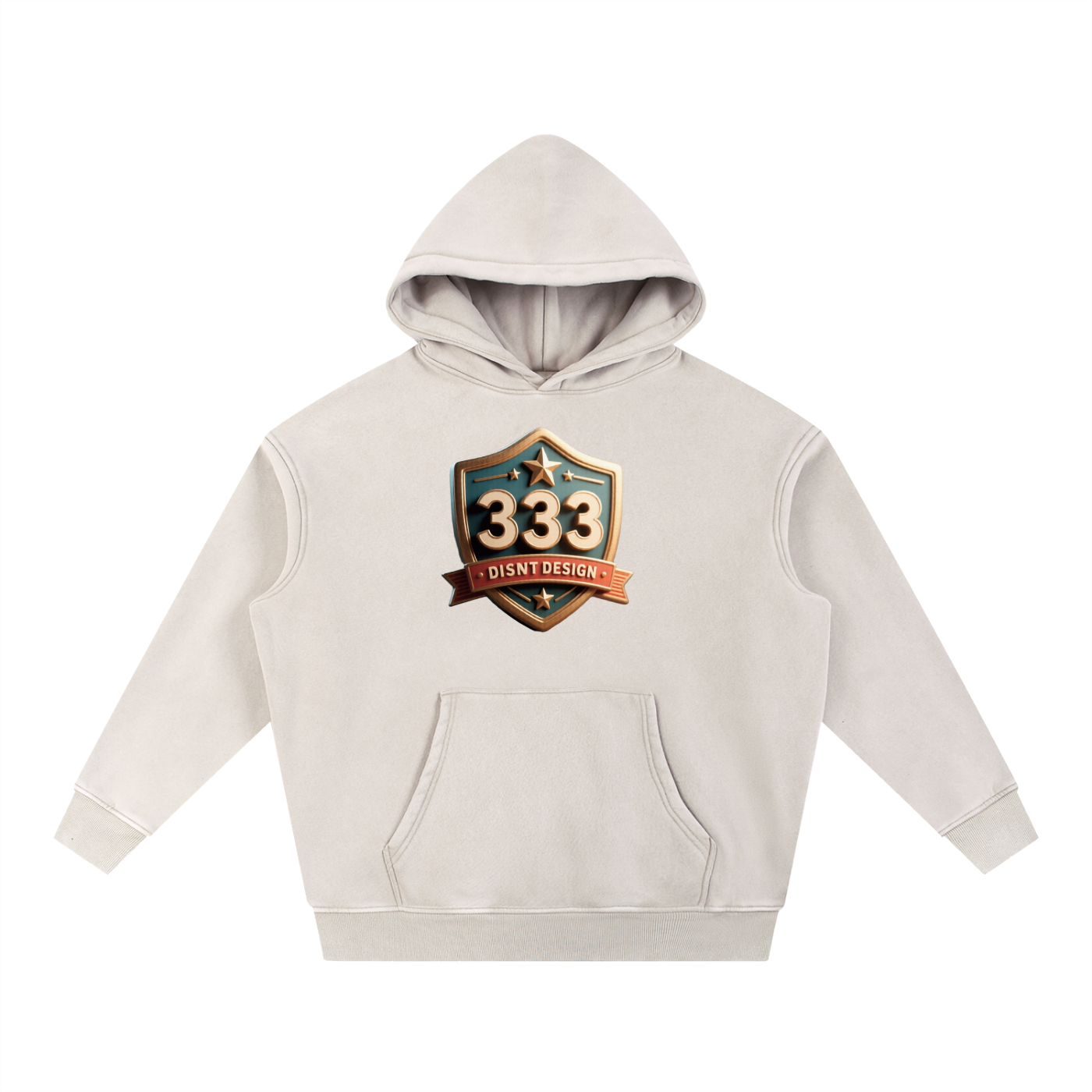 Snow Wash Fleece Oversize Hoodie