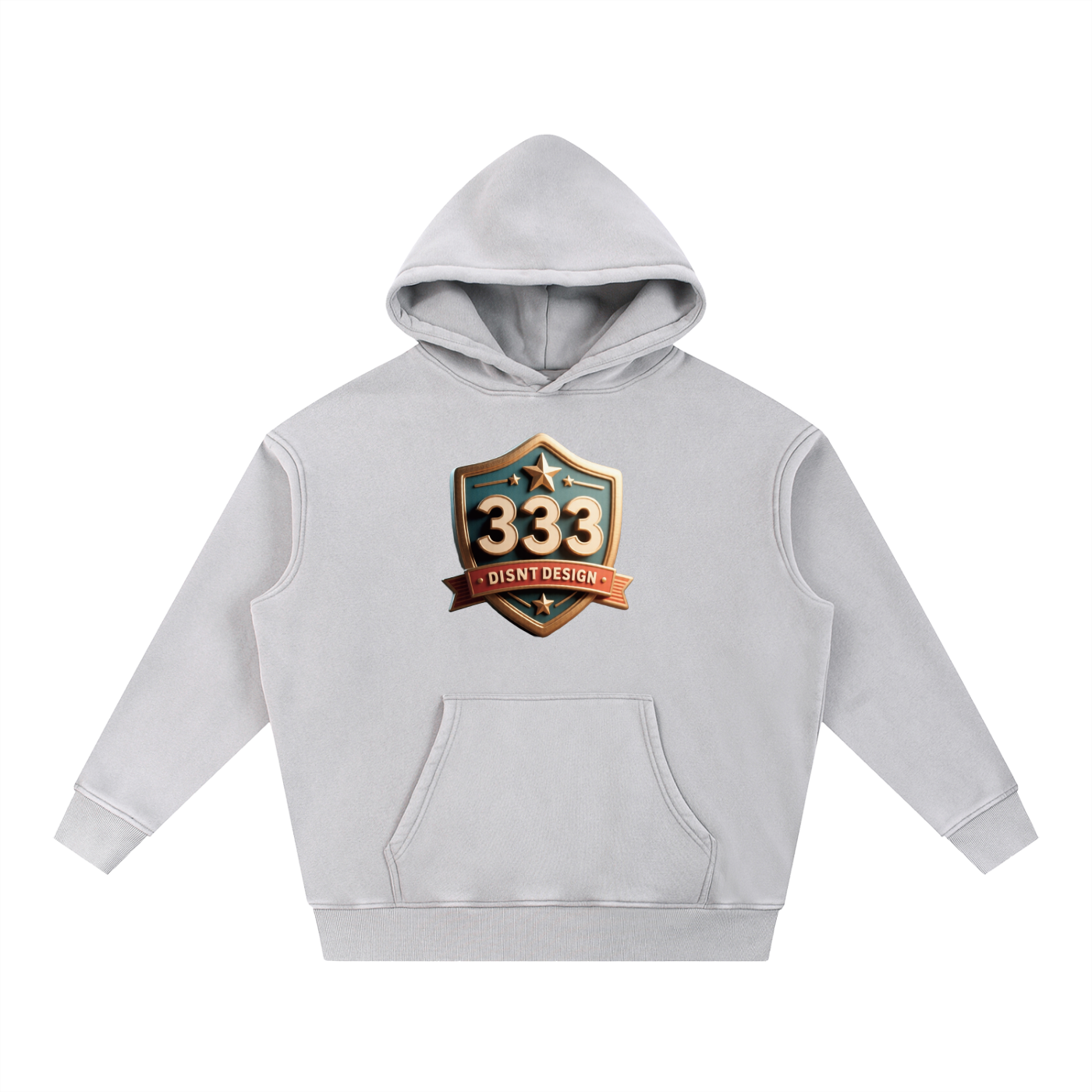 Snow Wash Fleece Oversize Hoodie