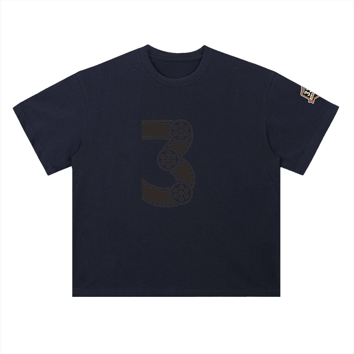 Heavyweight Drop Shoulder Cotton T-Shirt