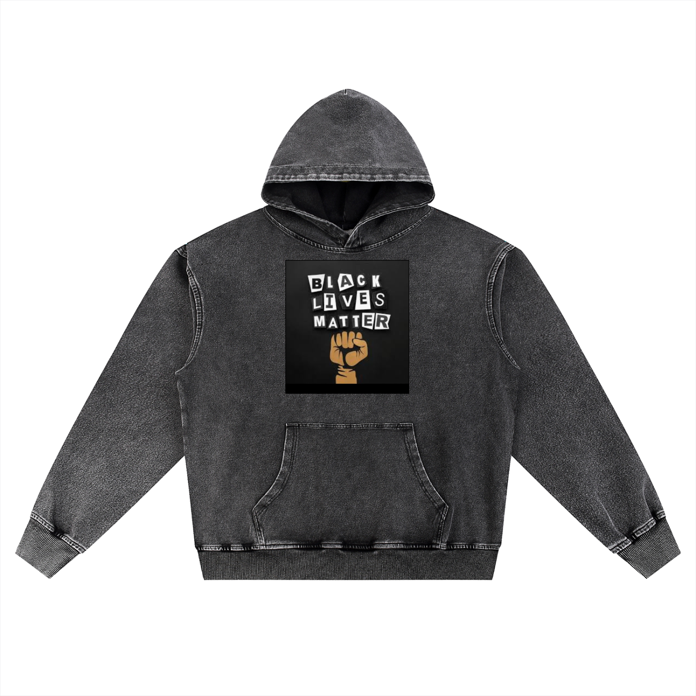 Snow Wash Oversized Hoodie