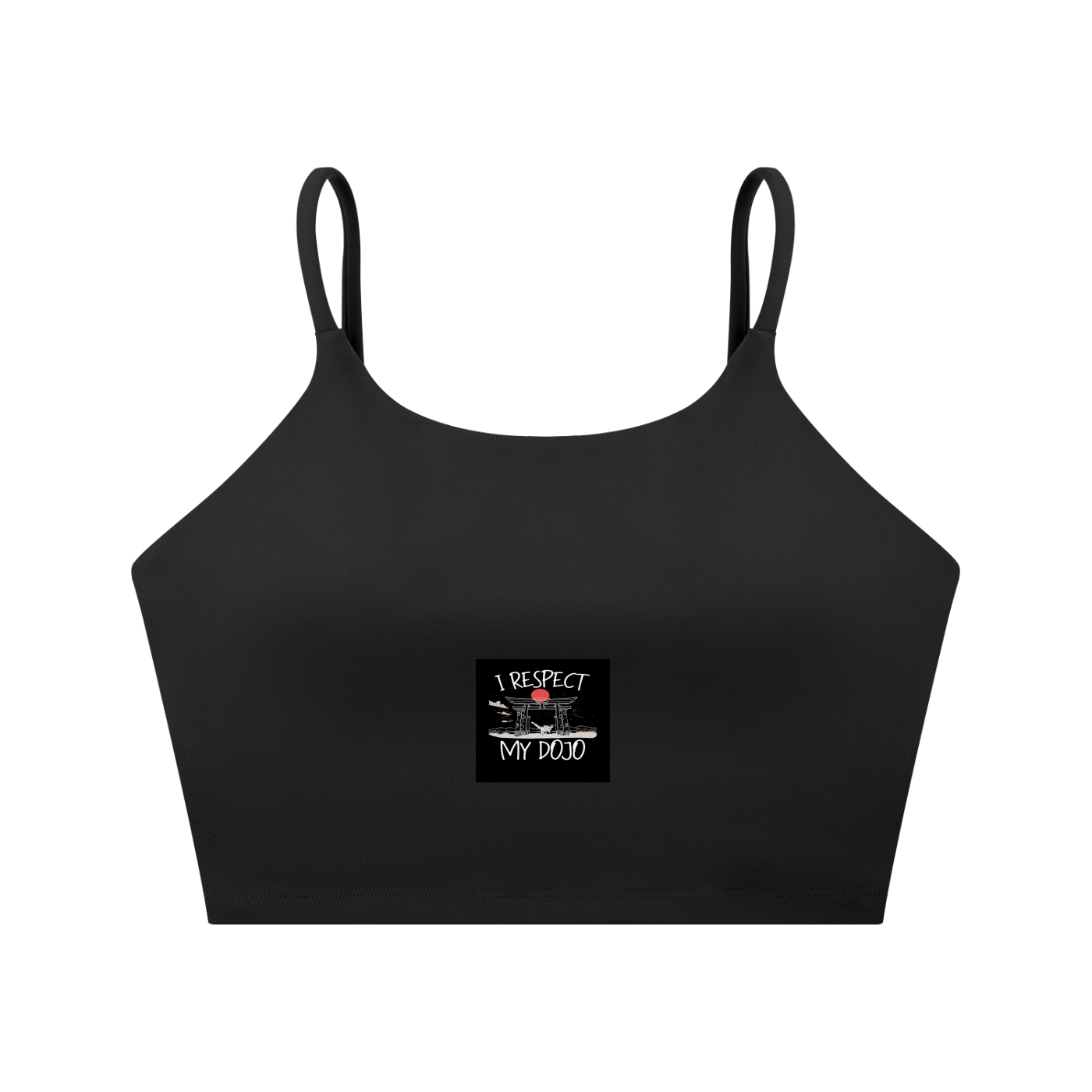 Spaghetti Strap Yoga Sports Bra