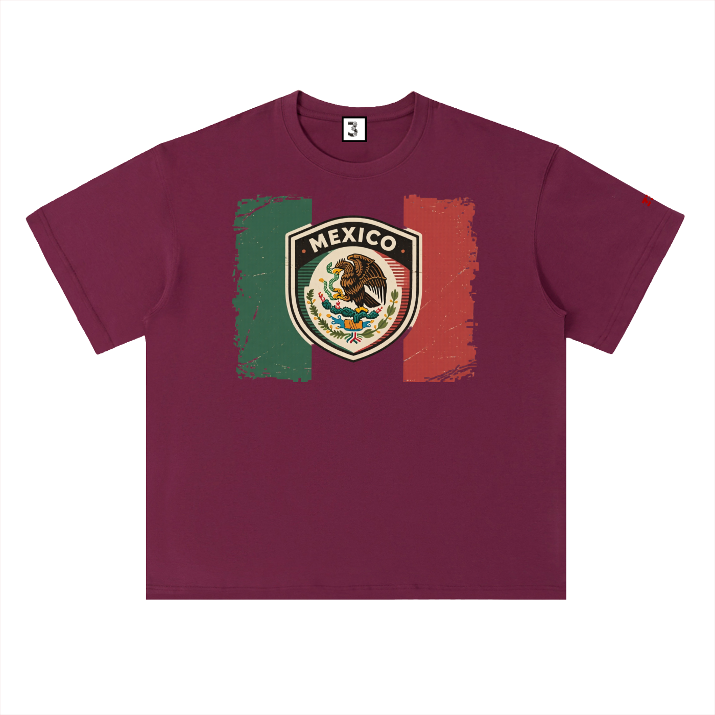 Heavyweight Drop Shoulder Cotton T-Shirt