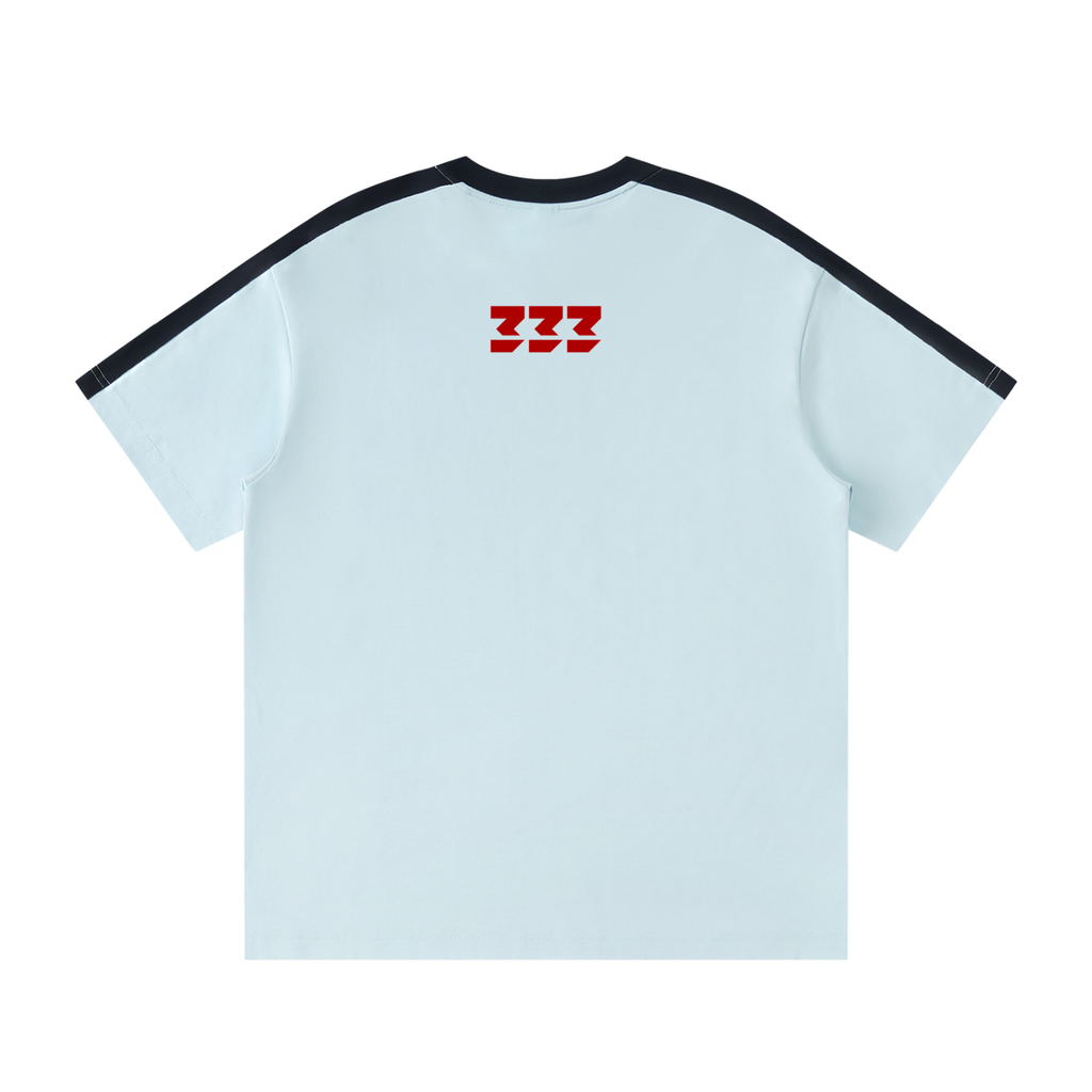 Unisex Colorblock Striped T-Shirt
