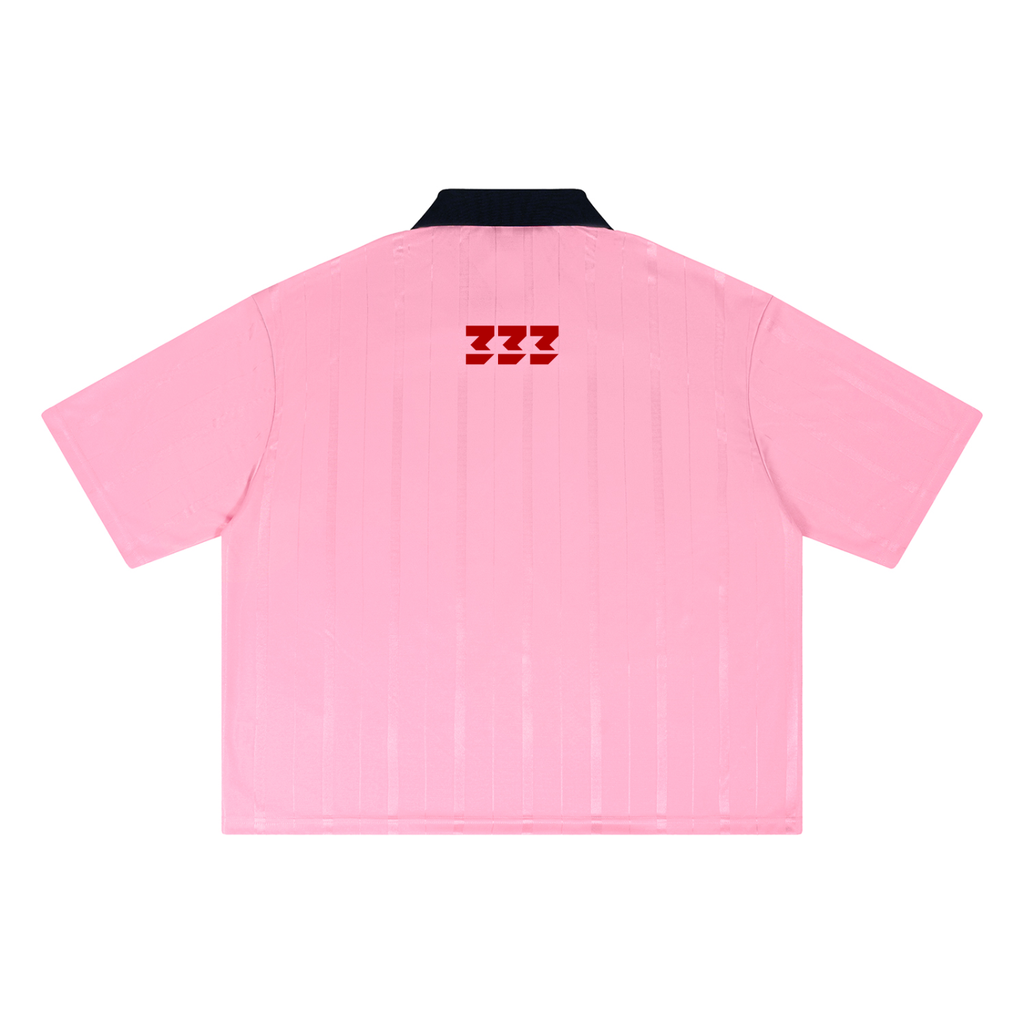 Unisex Striped Boxy Soccer Jersey