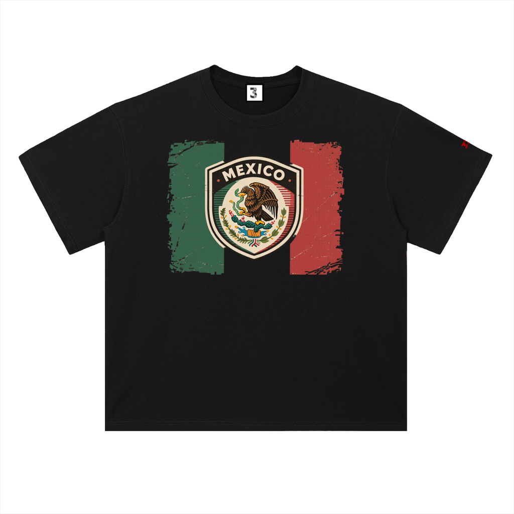 Heavyweight Drop Shoulder Cotton T-Shirt