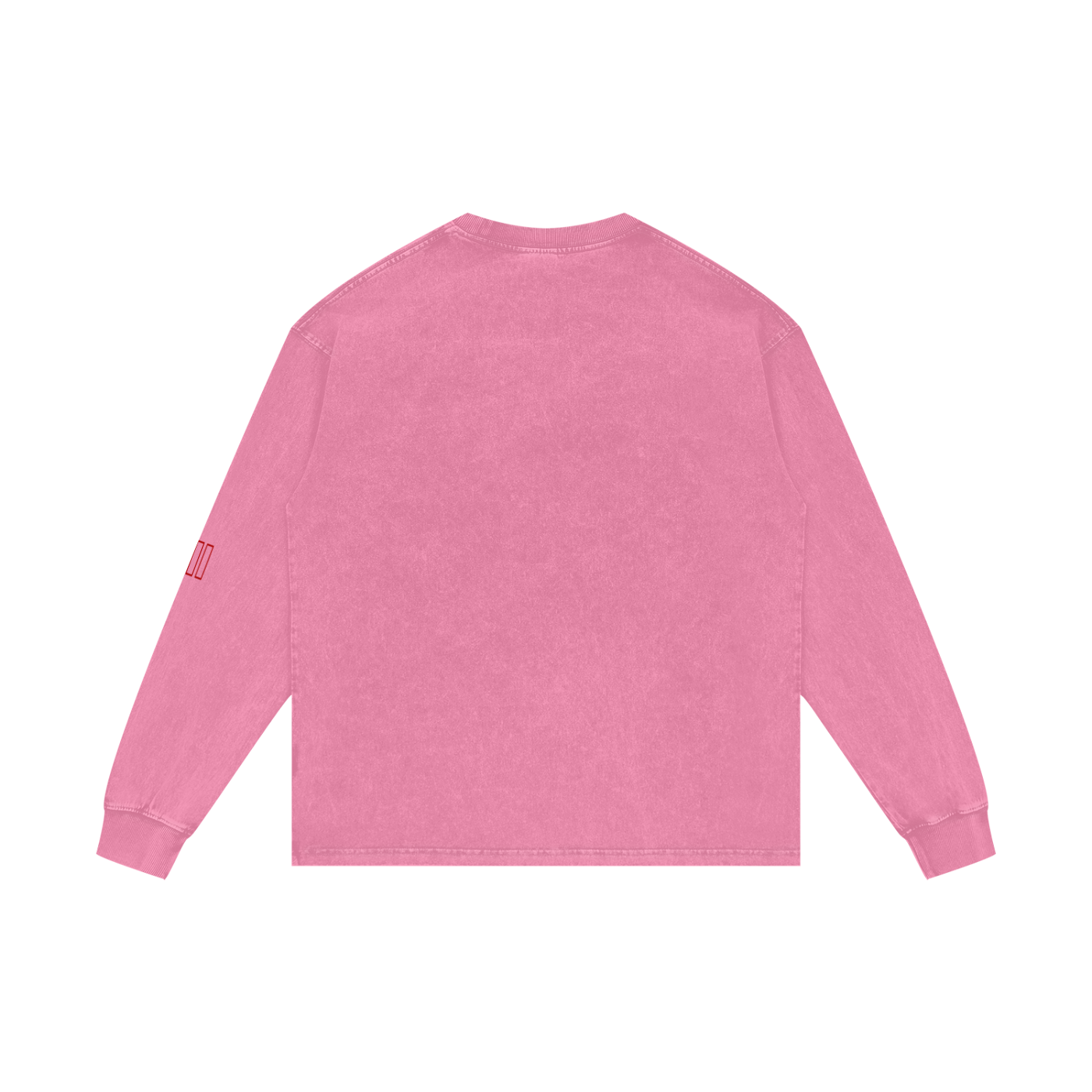 Acid Wash Oversize Long Sleeve T-Shirt