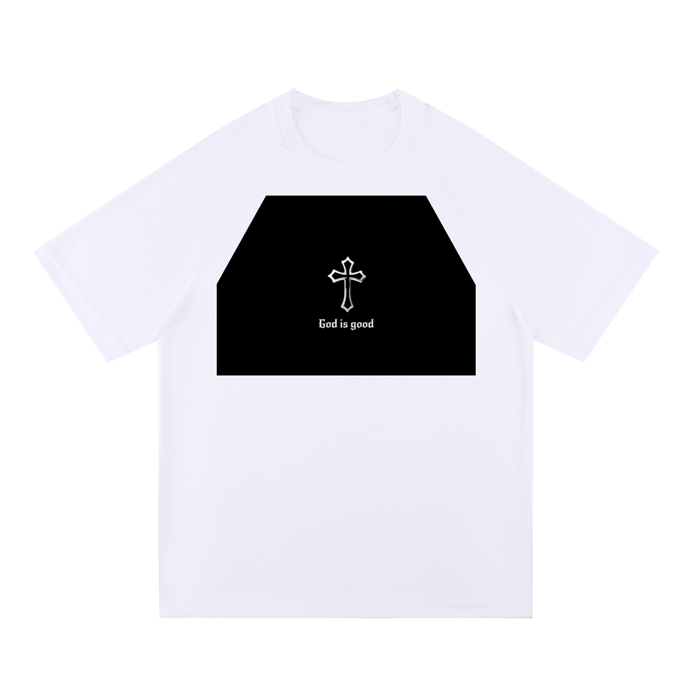 Raglan Sleeve Mesh T-Shirt