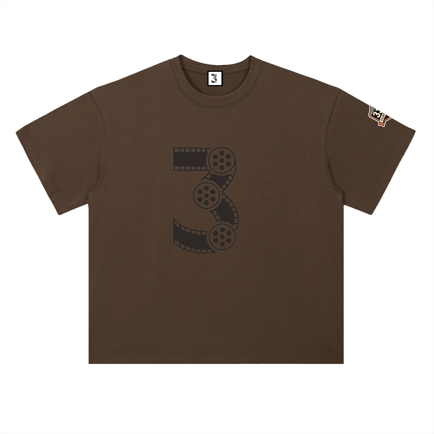 Heavyweight Drop Shoulder Cotton T-Shirt