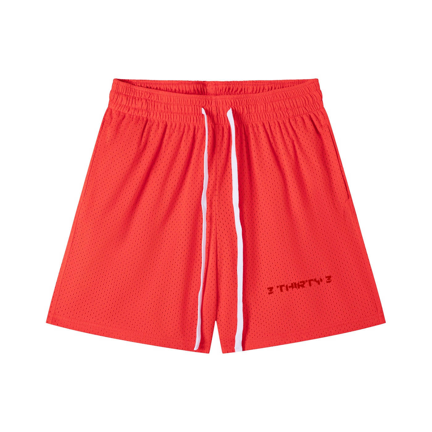 Mesh Drawstring Shorts