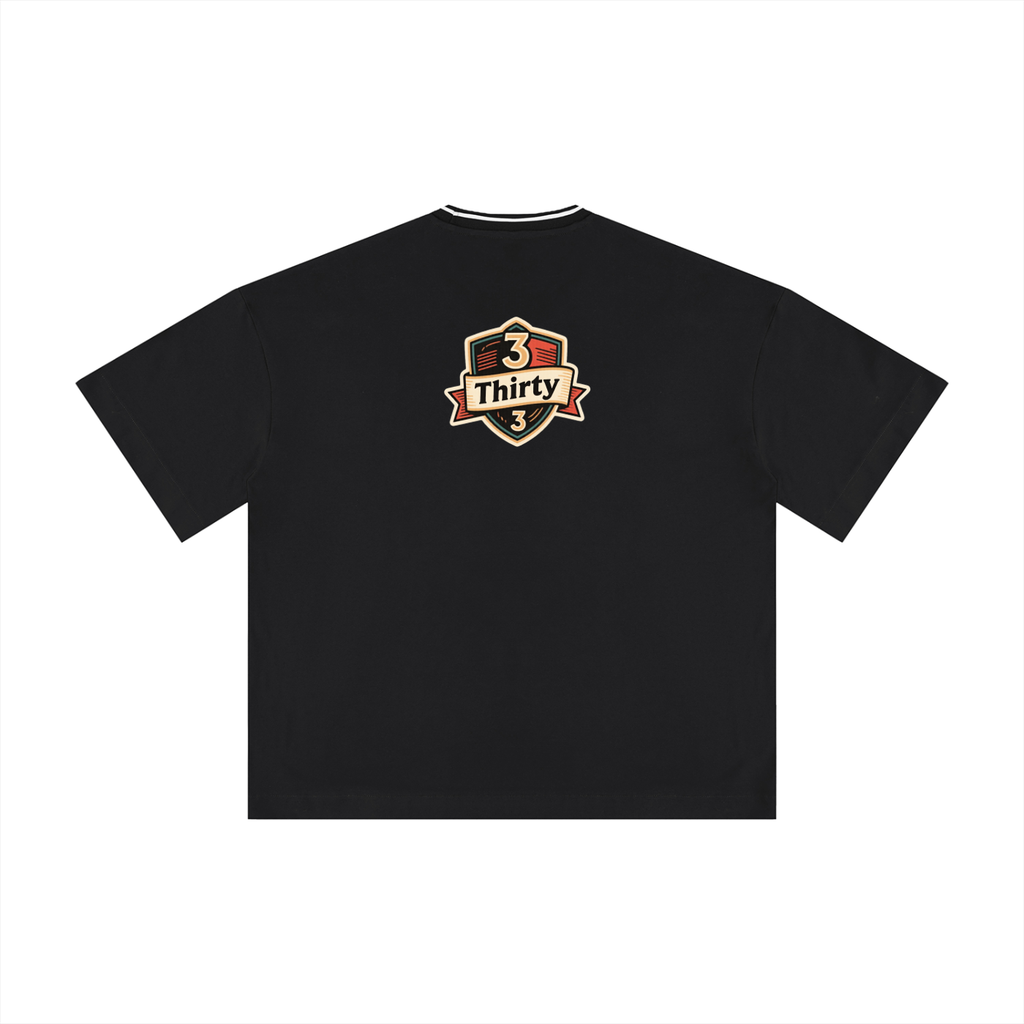 Unisex Boxy Ribbed T-Shirt