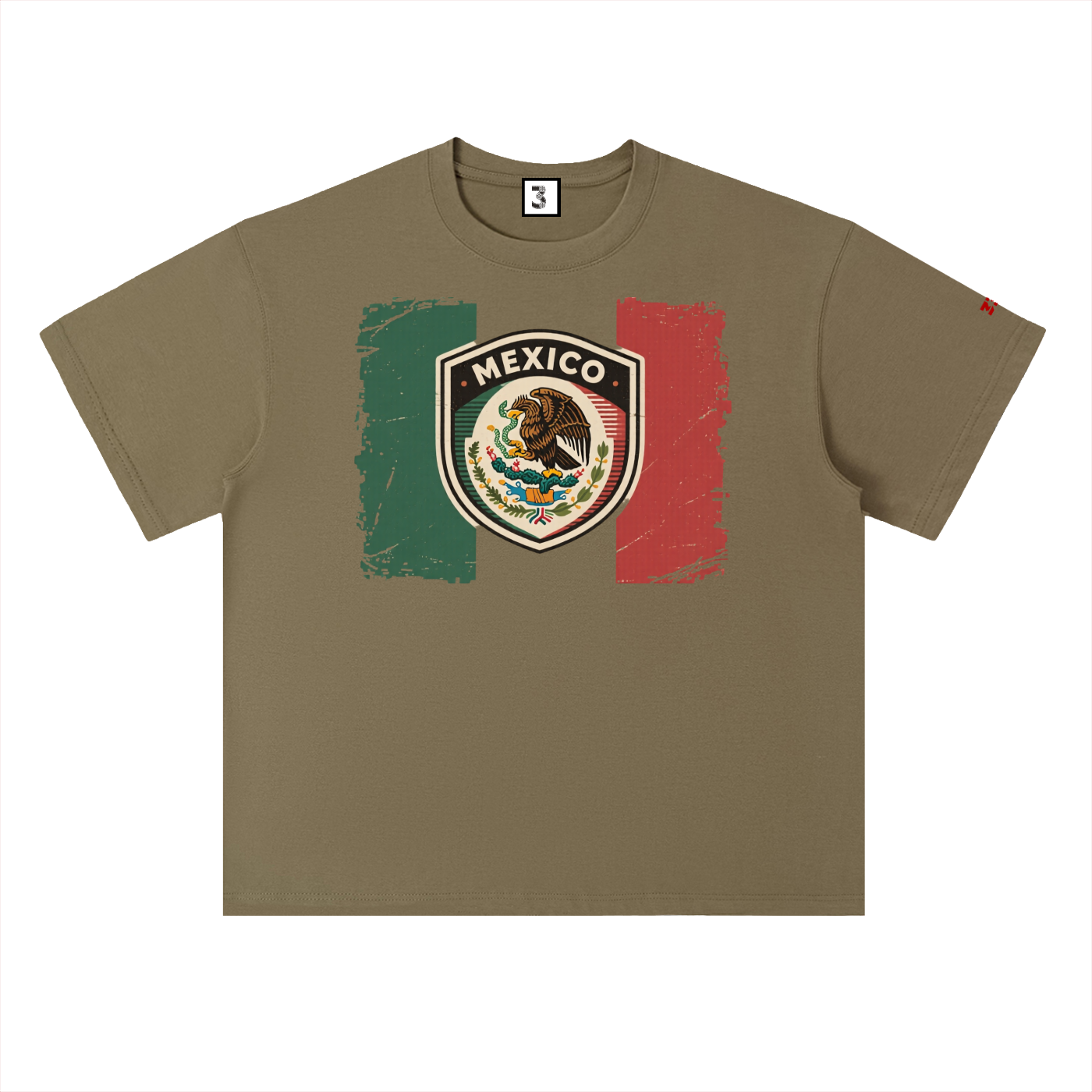Heavyweight Drop Shoulder Cotton T-Shirt