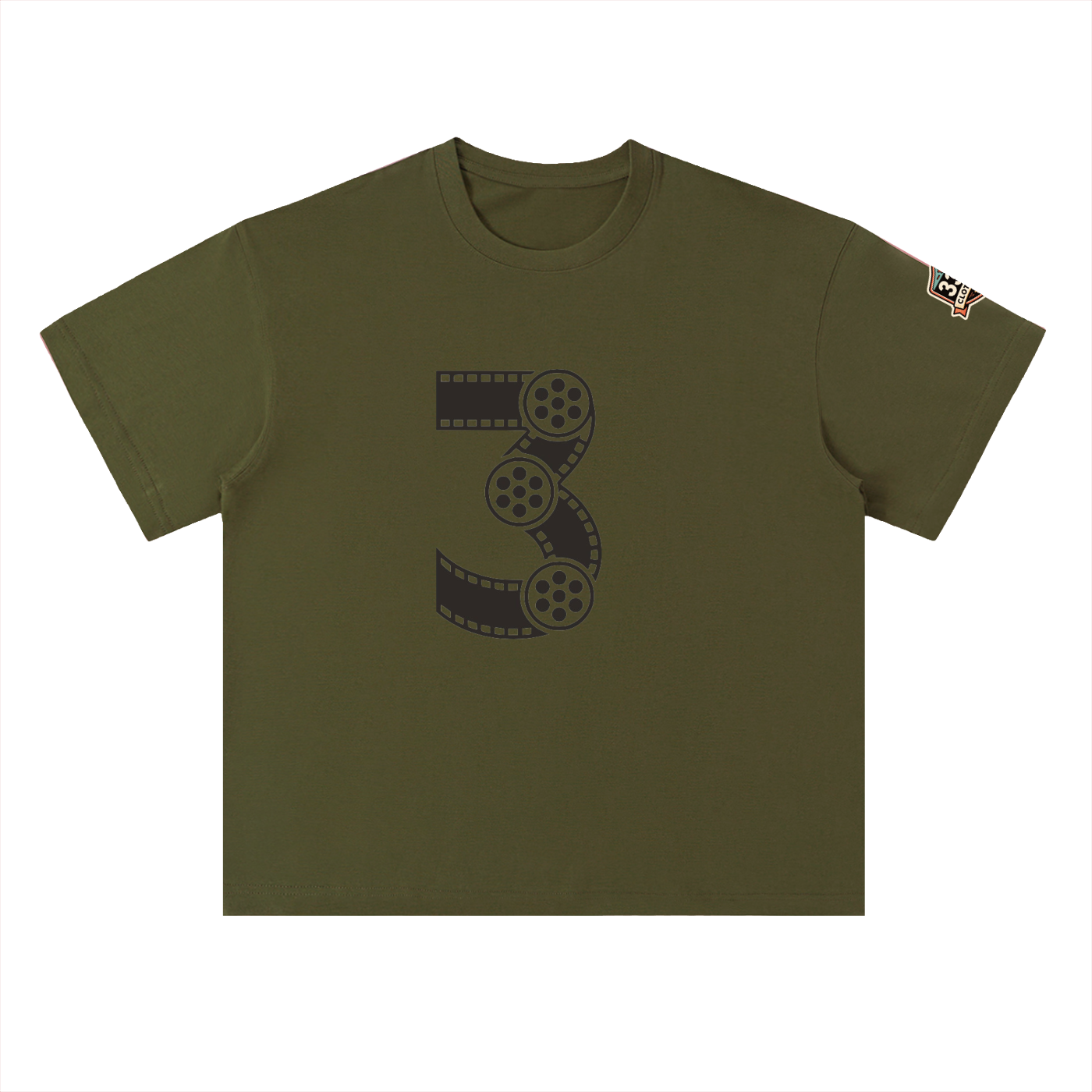 Heavyweight Drop Shoulder Cotton T-Shirt