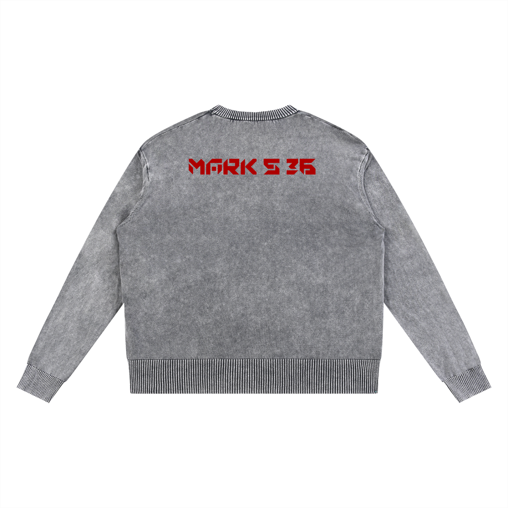 Mineral Wash Oversized Sweater