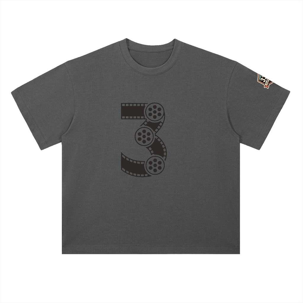 Heavyweight Drop Shoulder Cotton T-Shirt