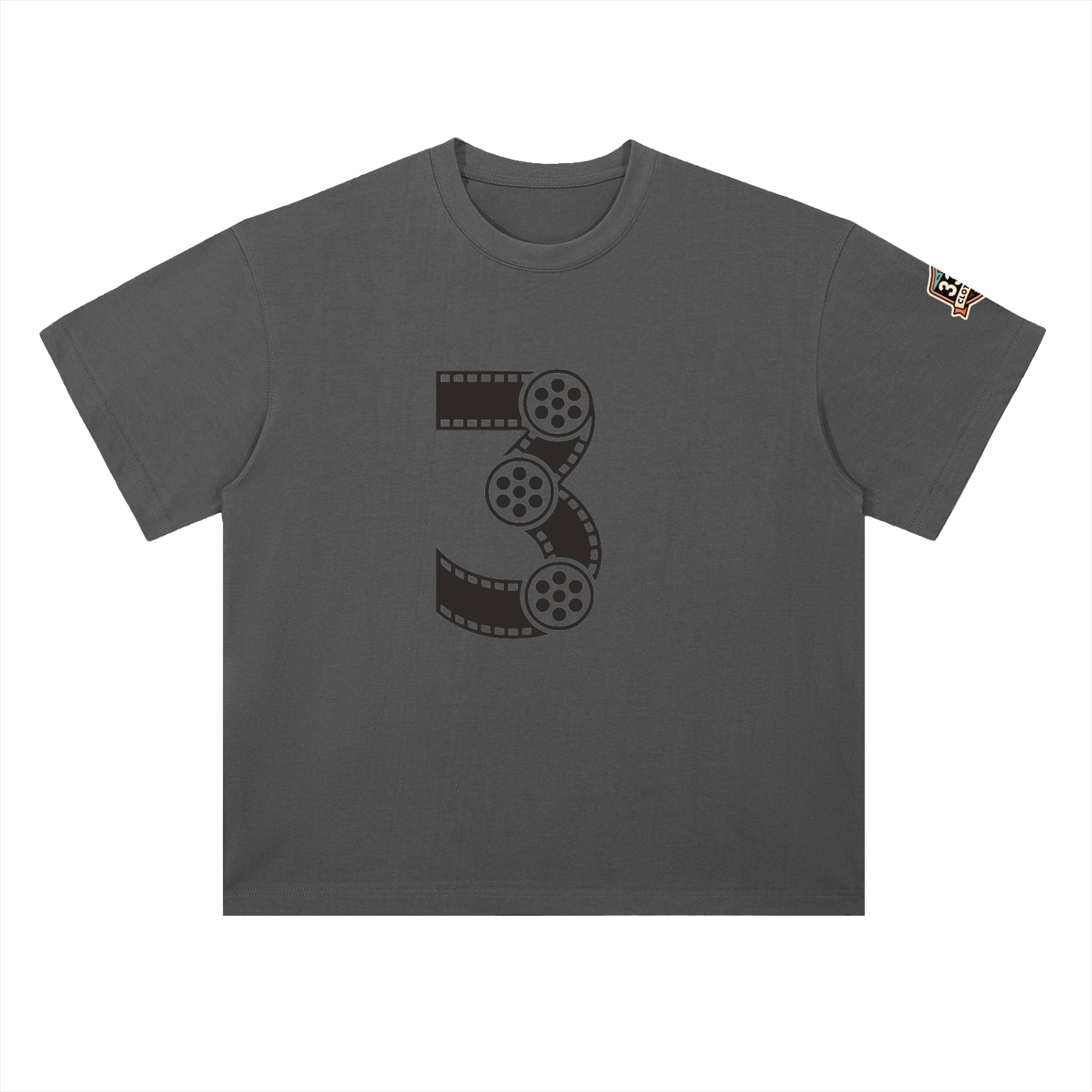 Heavyweight Drop Shoulder Cotton T-Shirt