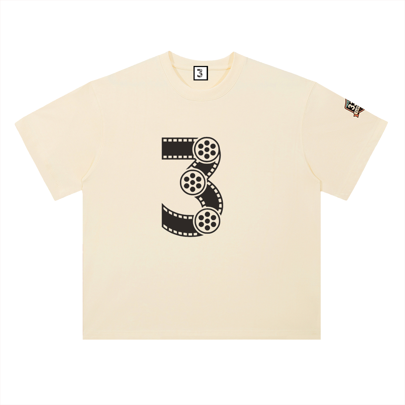 Heavyweight Drop Shoulder Cotton T-Shirt
