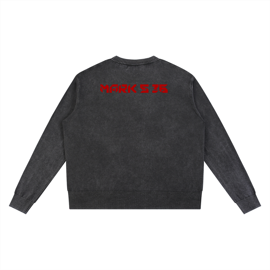 Mineral Wash Oversized Sweater