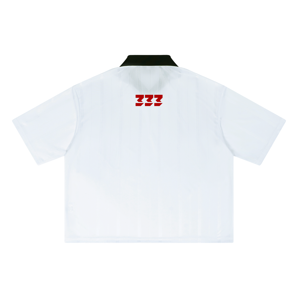 Unisex Striped Boxy Soccer Jersey