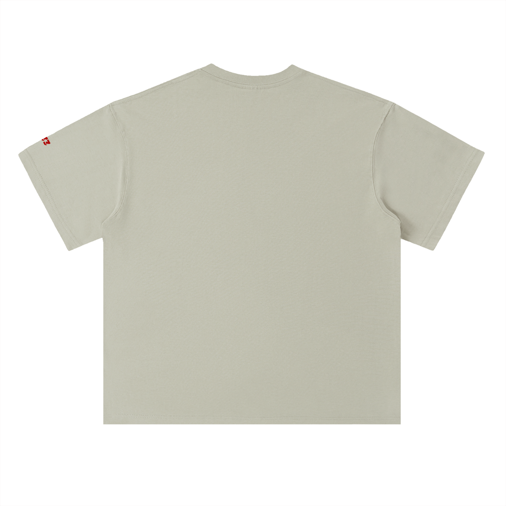 Heavyweight Drop Shoulder Cotton T-Shirt