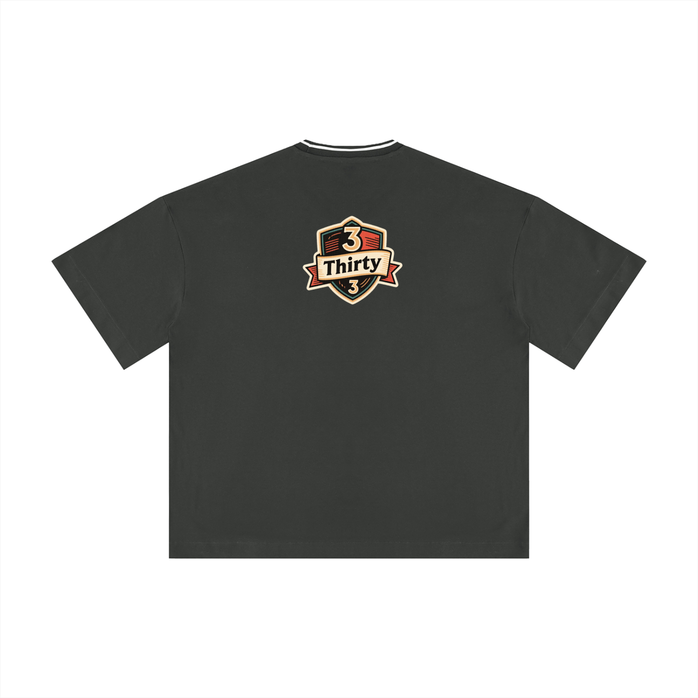 Unisex Boxy Ribbed T-Shirt