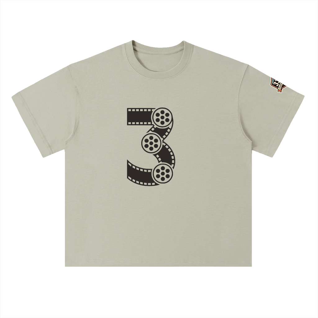 Heavyweight Drop Shoulder Cotton T-Shirt