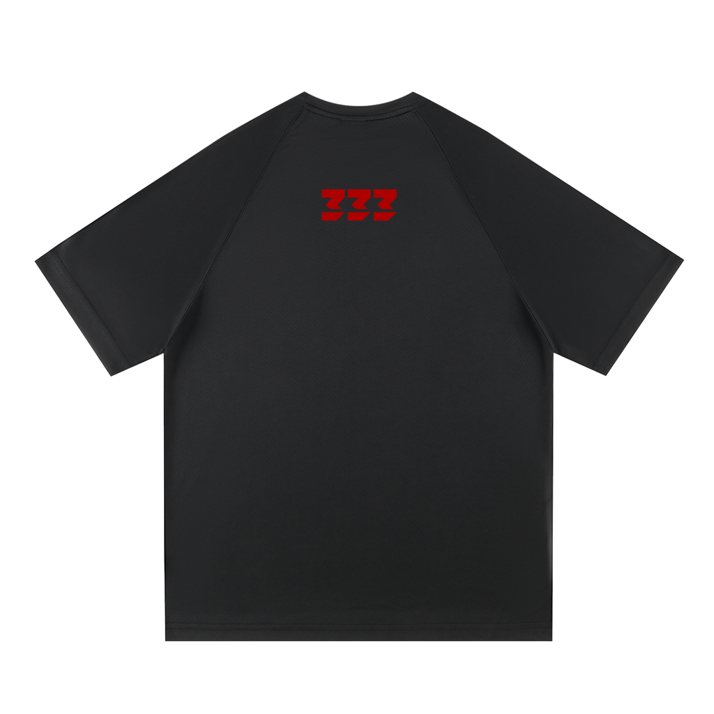Raglan Sleeve Mesh T-Shirt