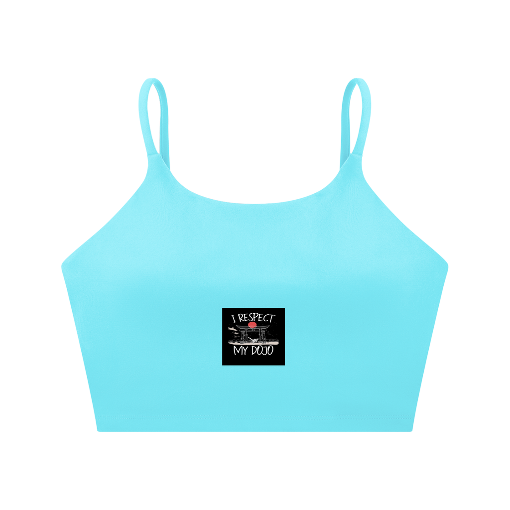 Spaghetti Strap Yoga Sports Bra